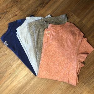 FOUR mossimo vnecks